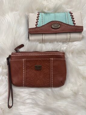 2 Western Boho Wallets